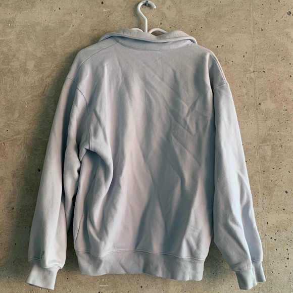 TNA Cozy Fleece Boyfriend Polo, Size S - Picture 3 of 3